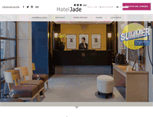 Tablet Screenshot of hoteljadegeneva.com